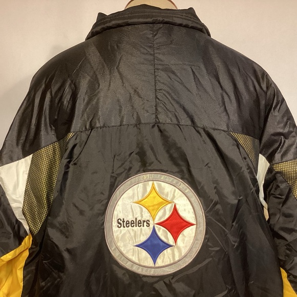 Pro Players Vintage Pittsburgh Steelers mens coat jacket size XL - Picture 6 of 13